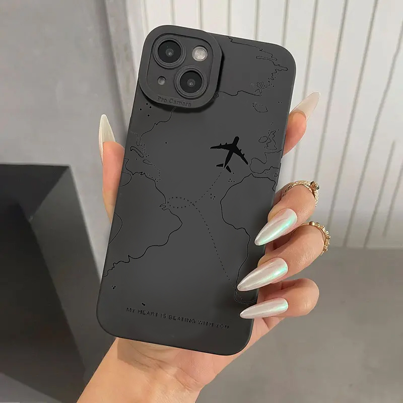 Samsung Galaxy A55 - เคสโทรศัพท์ลายเส้นทางเดินทางที่ได้แรงบันดาลใจจากการเดินทาง สำหรับ Samsung Galaxy S26 Ultra