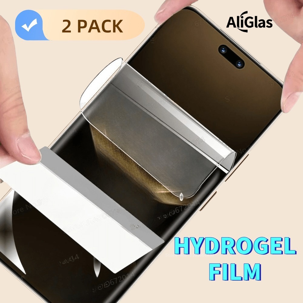 Flexible Tpu Film - ฟิล์มไฮโดรเจลแบบยืดหยุ่น HD ใหม่ 2 ชิ้น สำหรับ