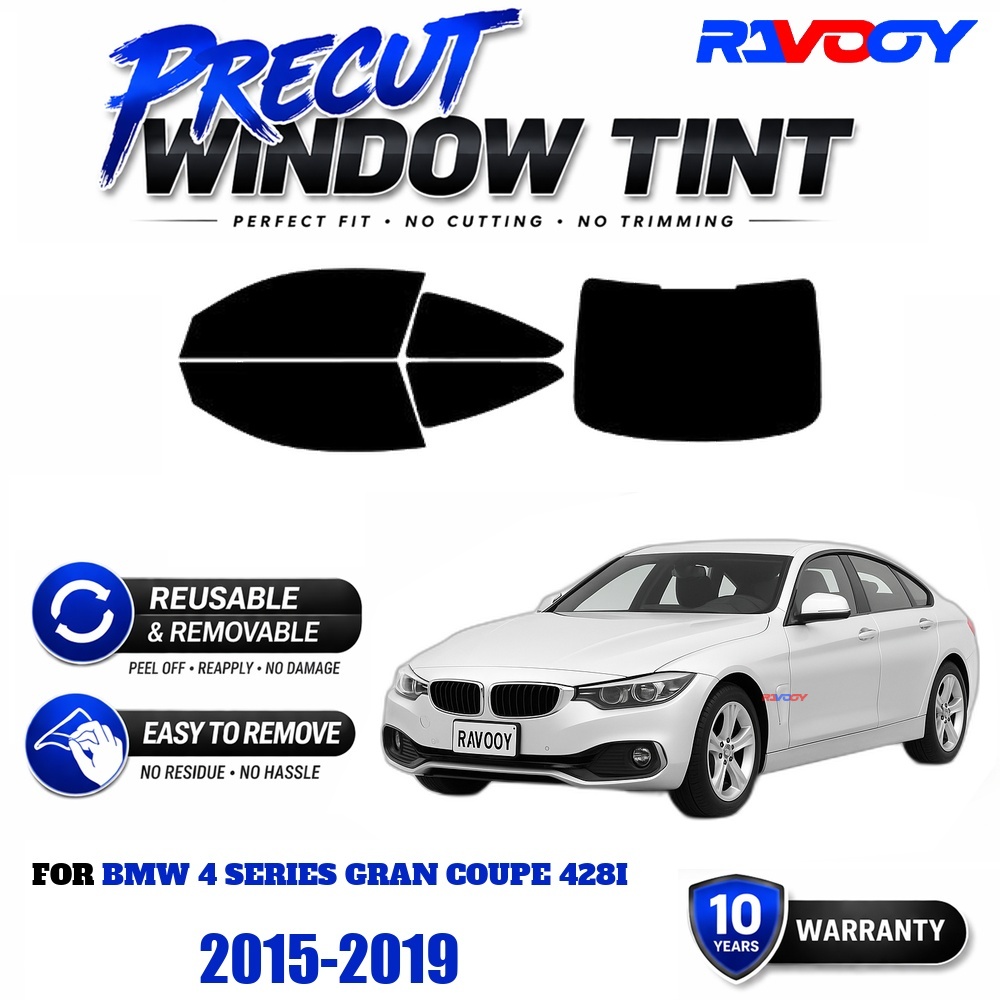 Air Bubble Remover - ฟิล์มกรองแสงแบบตัดสำเร็จรูป, ฟิล์ม EPU แบบถอดได้, ตัดตามขนาดสำหรับ Bmw