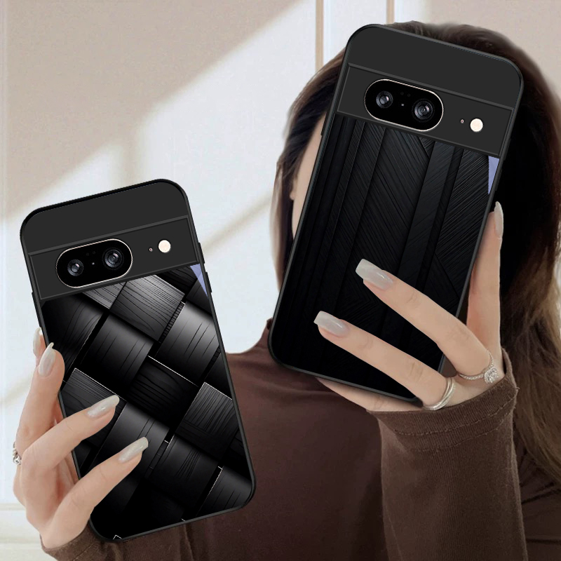 เคสโทรศัพท์แก้วสีดำลายเรขาคณิต - Google Pixel 9 Pro บทวิจารณ์และราคา