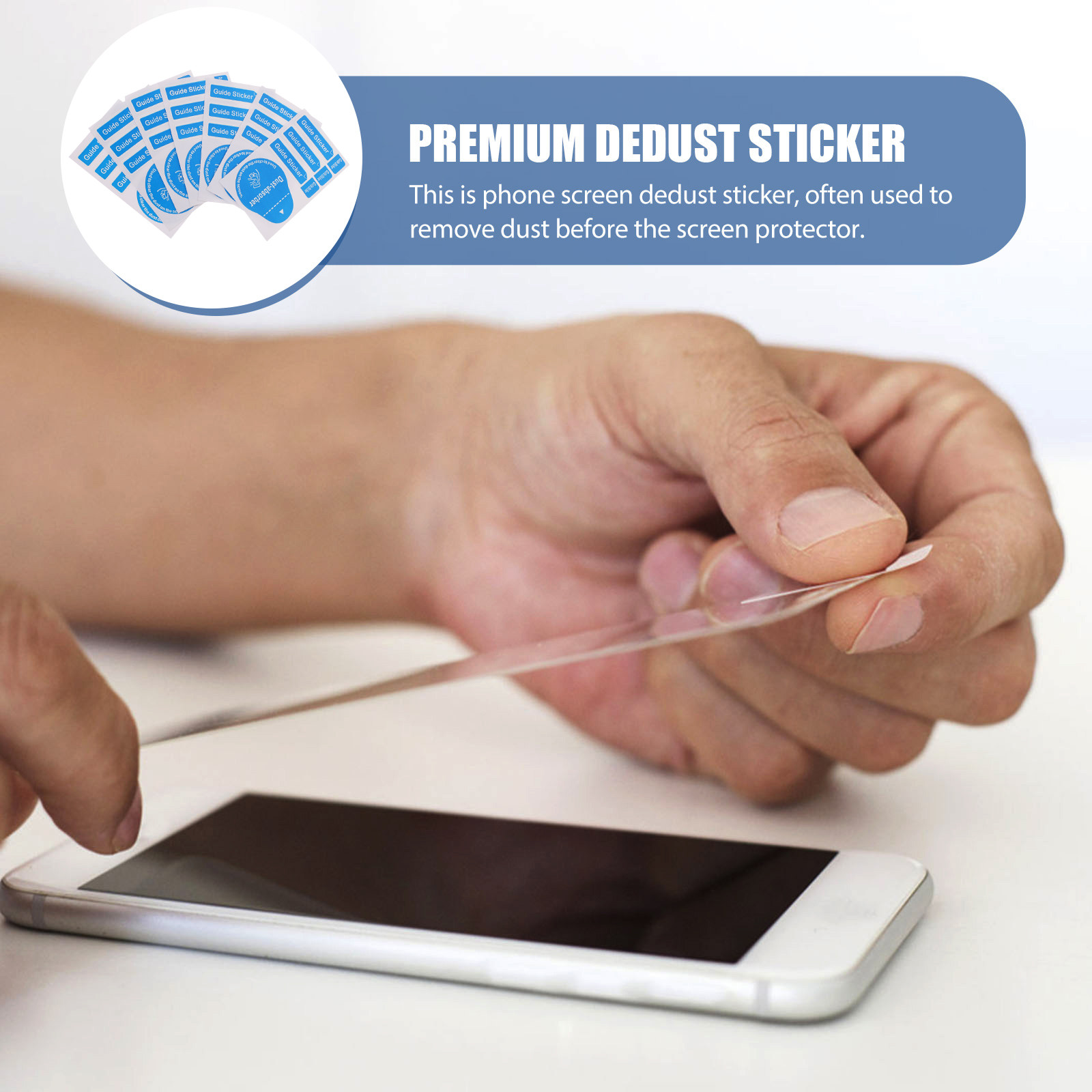 400 ชิ้น สติกเกอร์ทำความสะอาดฝ - Dust Removal Sticker บทวิจารณ์และราคา