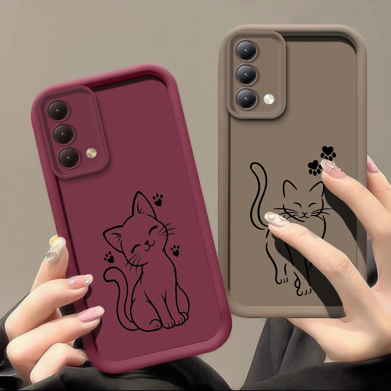 เคสโทรศัพท์ลายแมวน่ารักสีดำ สำ - Oppo A78 บทวิจารณ์และราคา