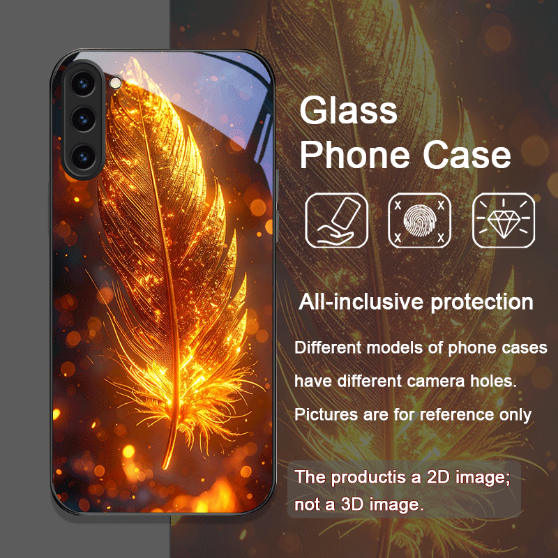 เคสโทรศัพท์กระจกนิรภัยลายขนนกฟ - Samsung Galaxy S24 บทวิจารณ์และราคา