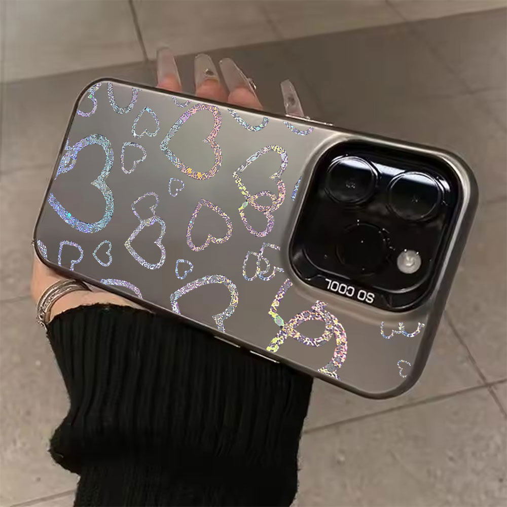 เคสลายหัวใจสีสันสดใส สำหรับ iP - Apple Iphone 15 Pro Max บทวิจารณ์และราคา