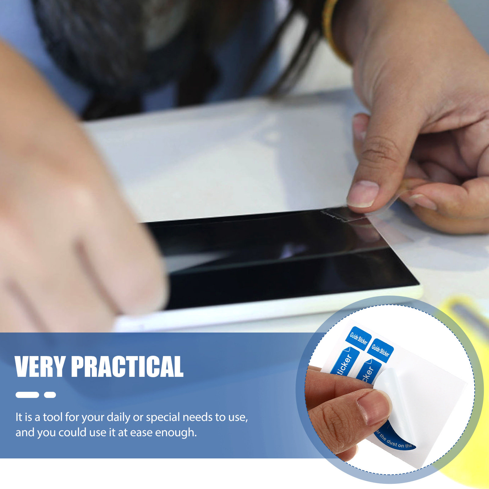 สติกเกอร์กำจัดฝุ่น 200 ชิ้น สำ - Dust Removal Sticker บทวิจารณ์และราคา