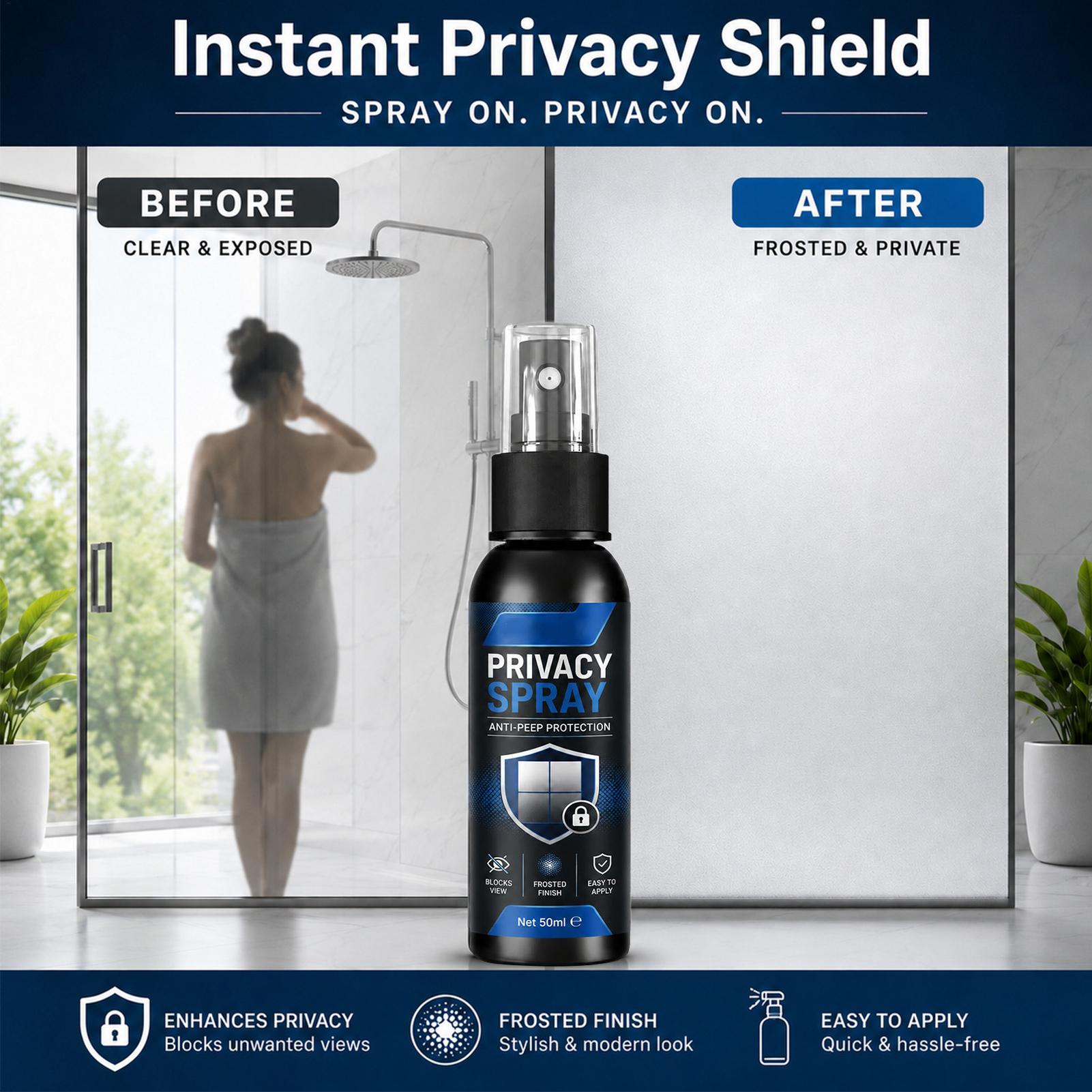 สเปรย์เคลือบกระจกฝ้า 50 มล. ฟิ - Privacy Screen Protector บทวิจารณ์และราคา