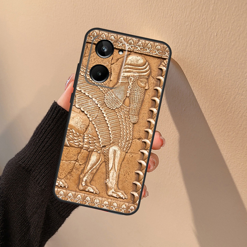 เคสลายศิลปะรูปปั้นลามาสซูแบบอั - Realme C67 บทวิจารณ์และราคา