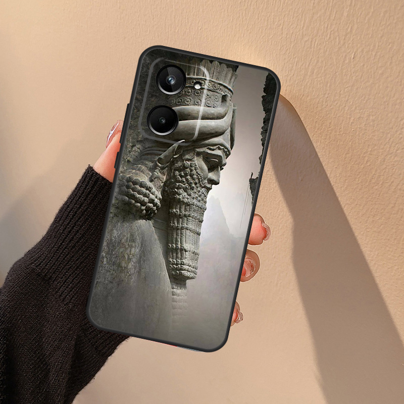 เคสลายศิลปะรูปปั้นลามาสซูแบบอั - Realme C67 บทวิจารณ์และราคา