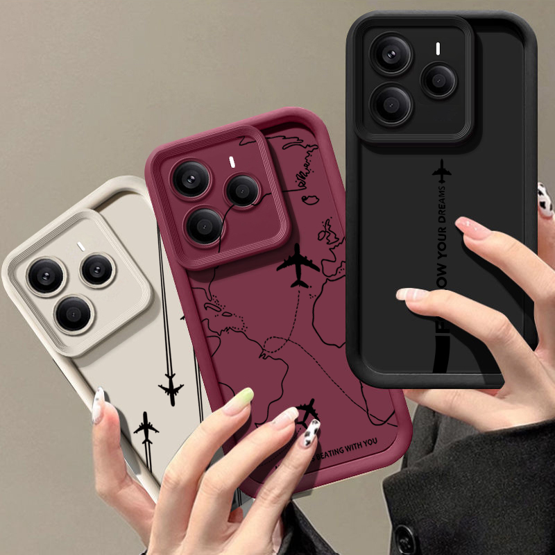 เคสโทรศัพท์ TPU ลายเส้นทางเครื - Xiaomi Redmi Note 14 บทวิจารณ์และราคา