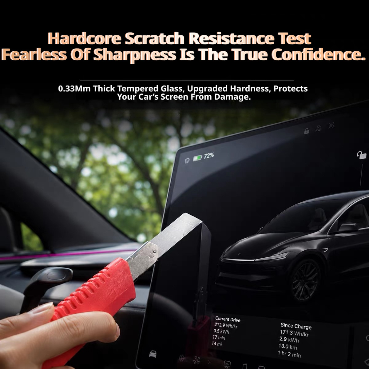 สำหรับ Zeekr 7X ปี 2025‑2026 ฟ - Matte Anti Glare Screen บทวิจารณ์และราคา
