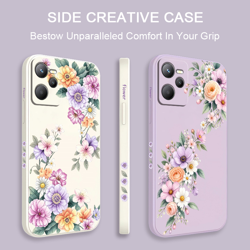 เคสโทรศัพท์ลายดอกไม้เล็กสีชมพู - Oppo A78 บทวิจารณ์และราคา