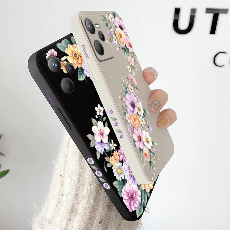 เคสโทรศัพท์ลายดอกไม้เล็กสีชมพู - Oppo A78 บทวิจารณ์และราคา